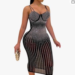 SEXY bodycon midi deess